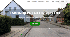 Desktop Screenshot of groenbjerg.dk